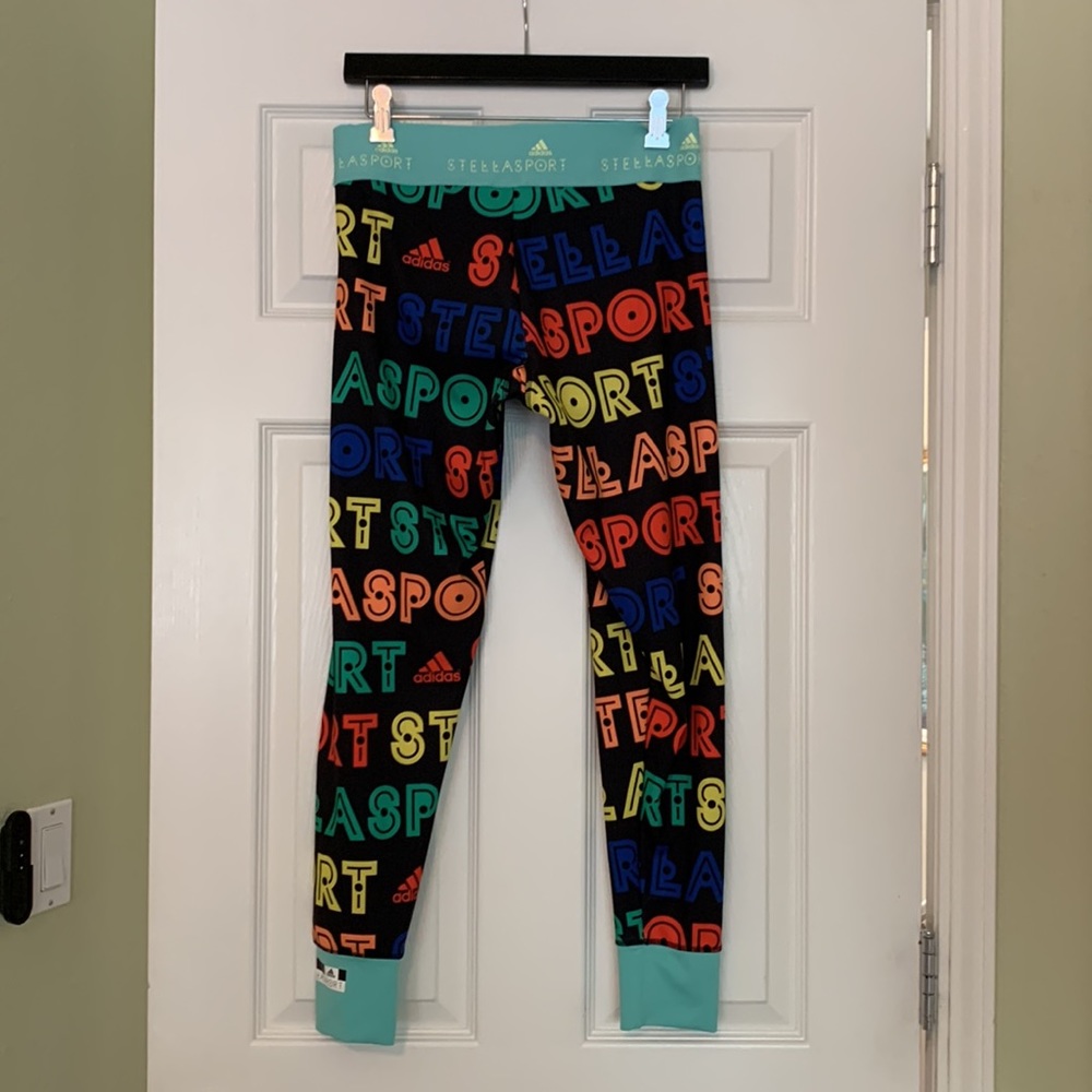 Adidas "StellaSport" Women’s Rainbow Logo Print - Multicolor - Picture 8 of 13